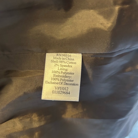 Coldwater Creek Brown Embroidered Southwestern Open-Front Jacket | Women’s - Picture 6 of 10